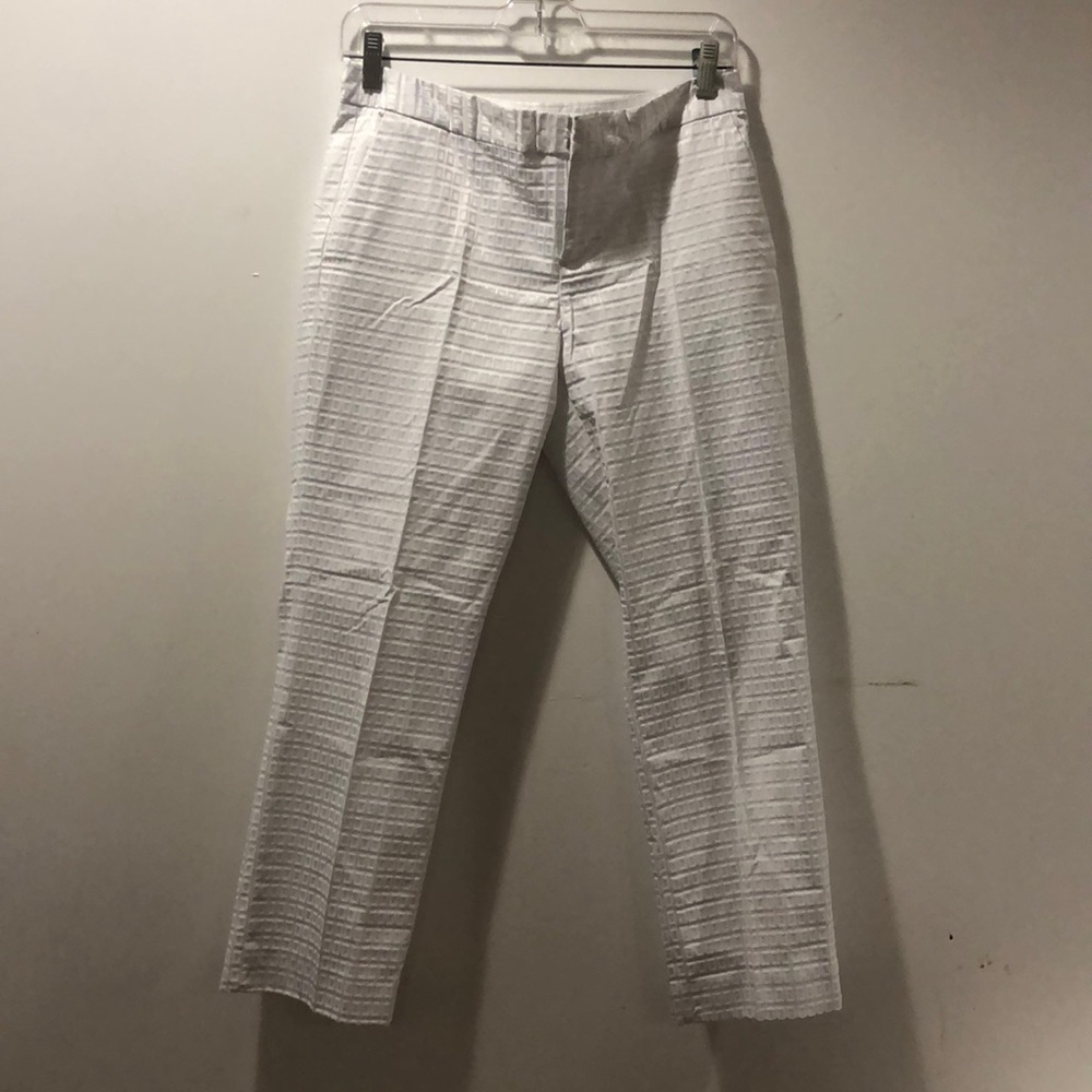 Banana Republic Ryan fit white pants size 4